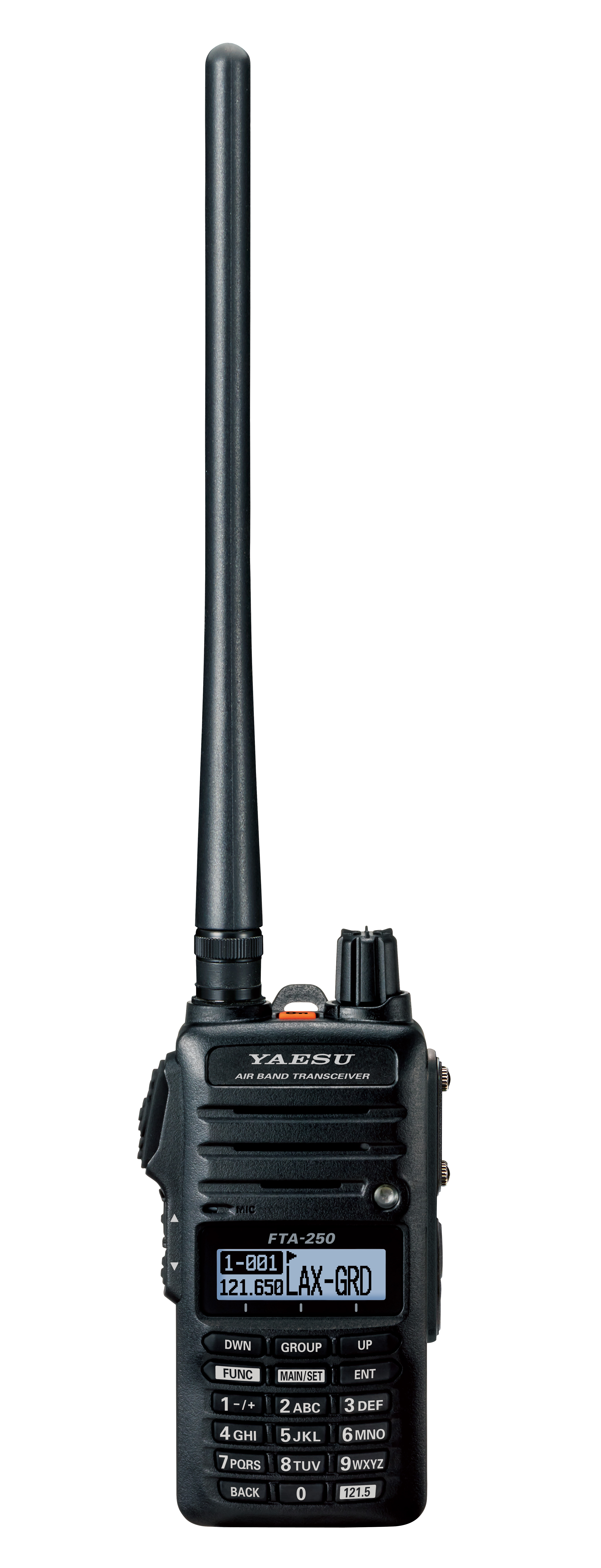 Yaesu FTA-250L Handheld VHF Airband Transceiver (Comm only) Yaesu FTA-250L 8.33Mhz VHF Air Band 118-136Mhz Handheld Walkie